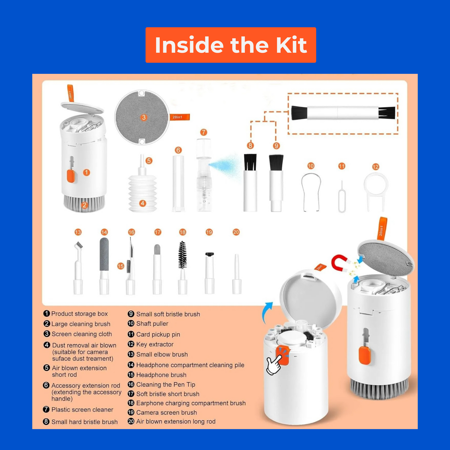 Kitcog™ – The 20-Tool CleanVault